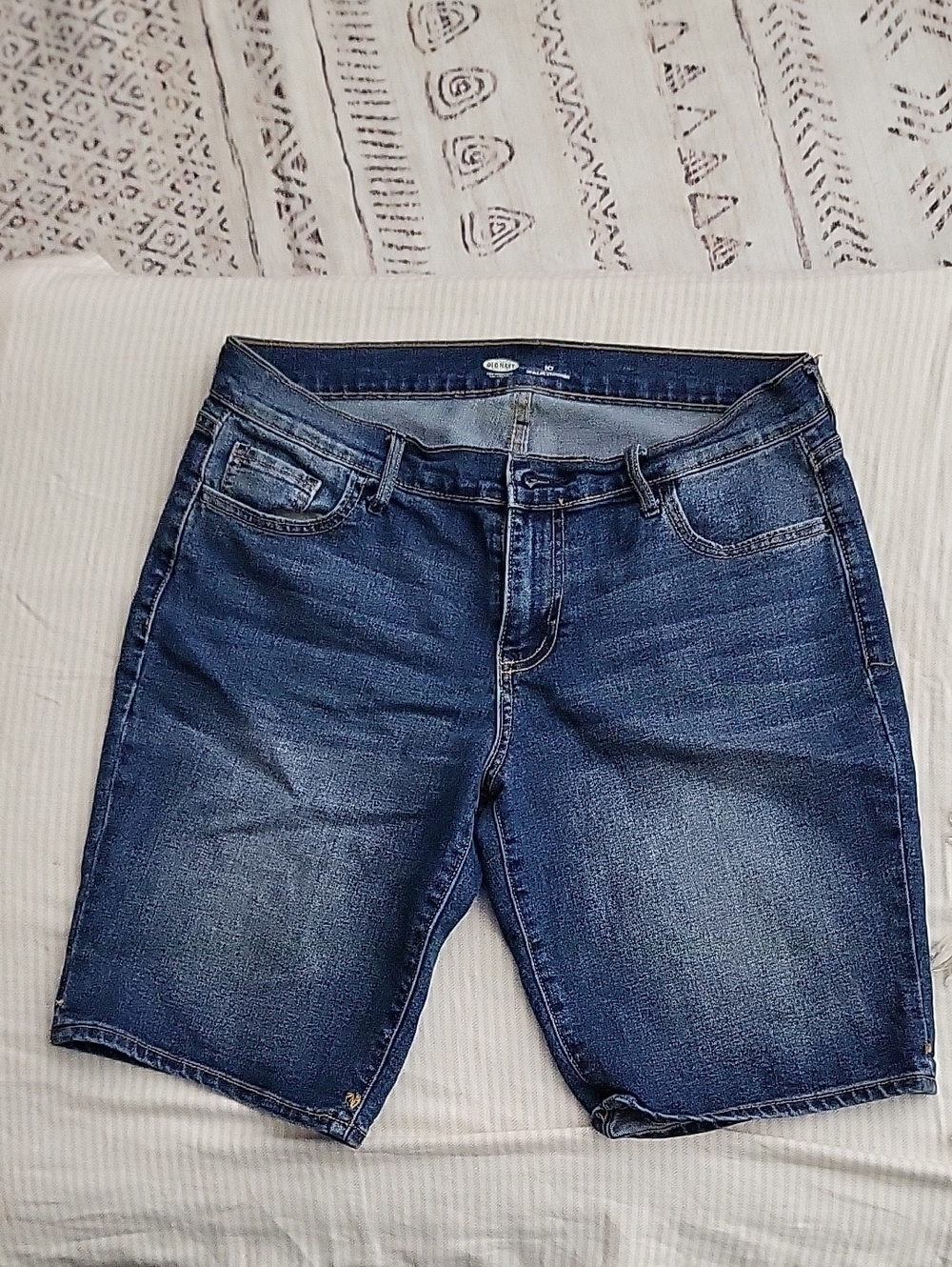 Old Navy Dark Blue Denim Waistband Jeans Size 10